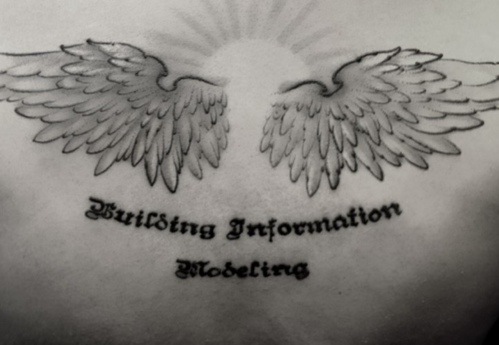 任性还是偏执? 把BIM纹在背上的创业者