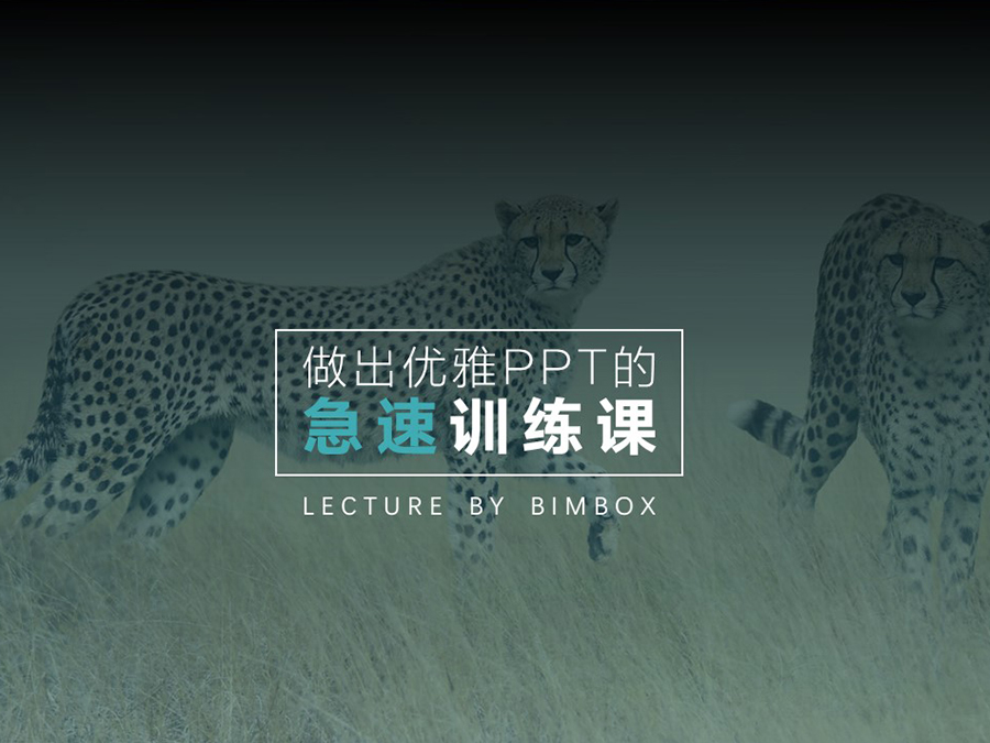 视频 | BIMBOX出品：搞定你这辈子的PPT