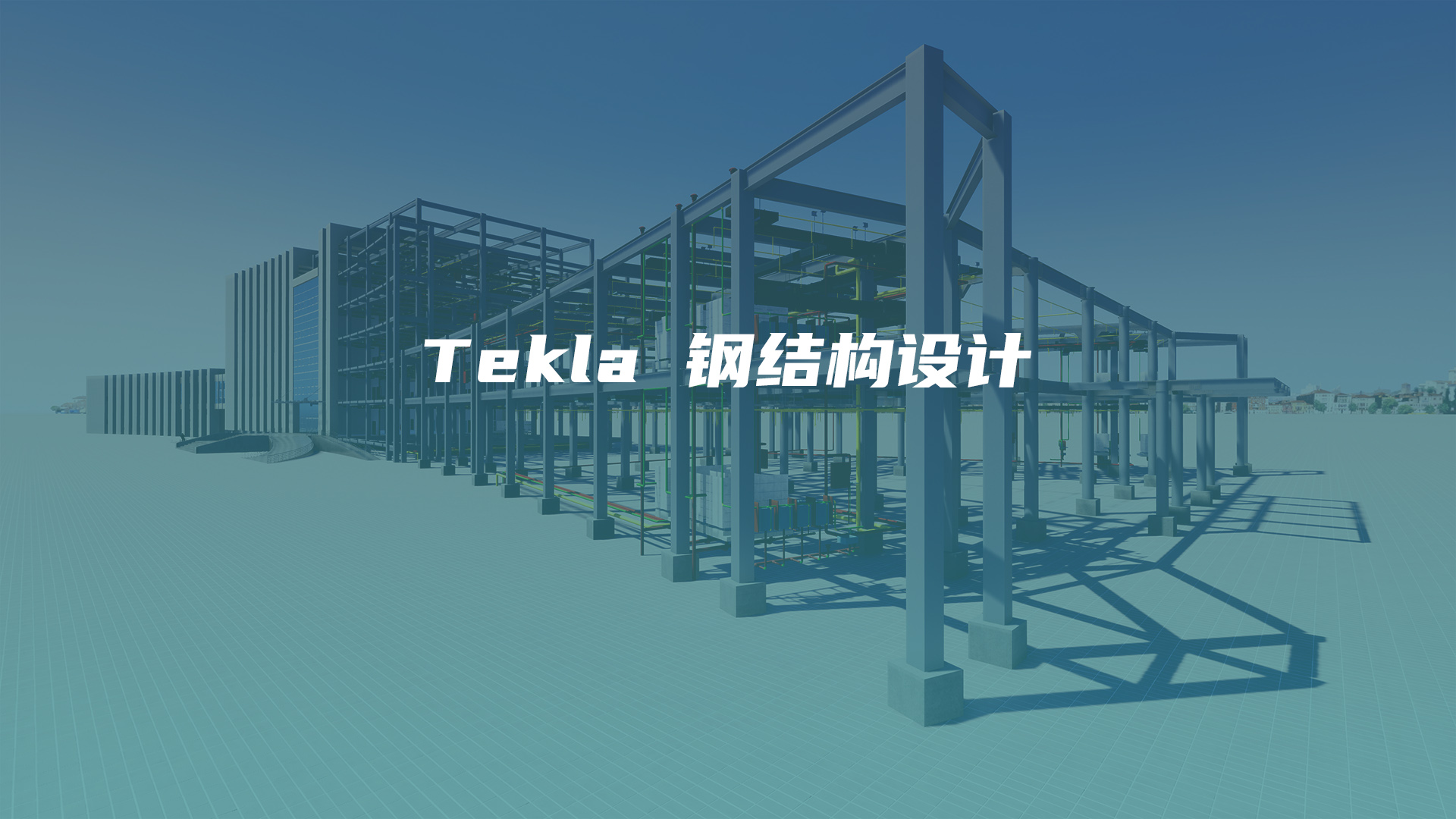 要不要跟学霸婷婷小姐姐一起学Tekla？